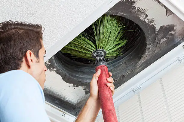 Professional air duct cleaning in San Jose